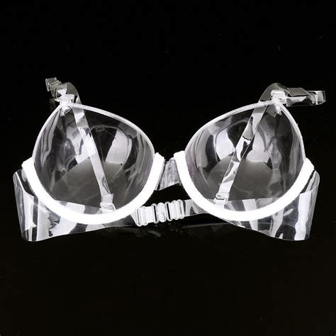 3 4 Cup Transparent Clear Push Up Bra Strap Invisible Bras Women