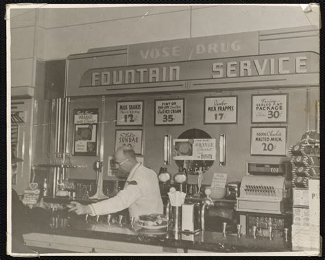 Vose Drug Fountain Service Digital Commonwealth