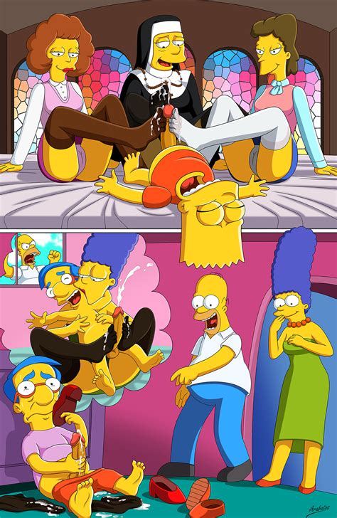 Post Bart Simpson Helen Lovejoy Homer Simpson Marge Simpson