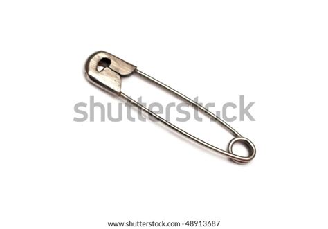 Safetypin Isolated On White Stock Photo 48913687 Shutterstock