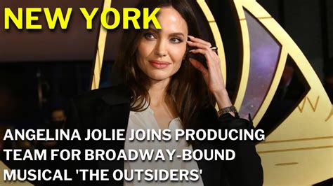 Angelina Jolie Joins Producing Team For Broadway Bound Musical The