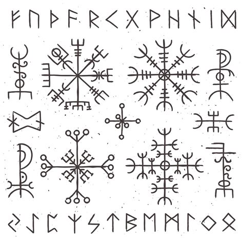 Mystical Viking Runes Ancient Pagan Talisman Norse Rune