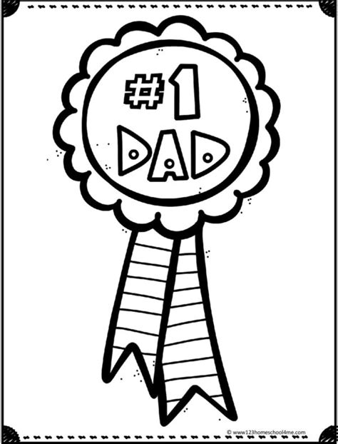 Free Fathers Day Coloring Pages