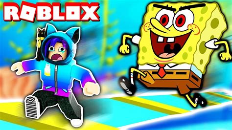 Escape From The Evil Spongebob Obby In Roblox Youtube