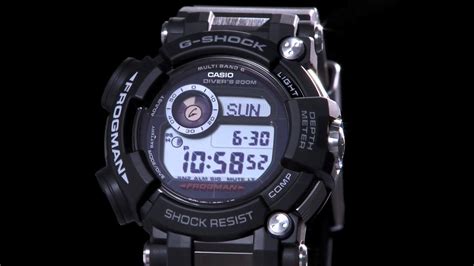 If you're a serious diver, this watch is easy to recommend. New Casio G-Shock Frogman GWF-D1000 with Depth Gauge