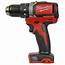 Milwaukee Tools 2701 20 18V 1/2 M18 Compact Brushless Drill Driver 