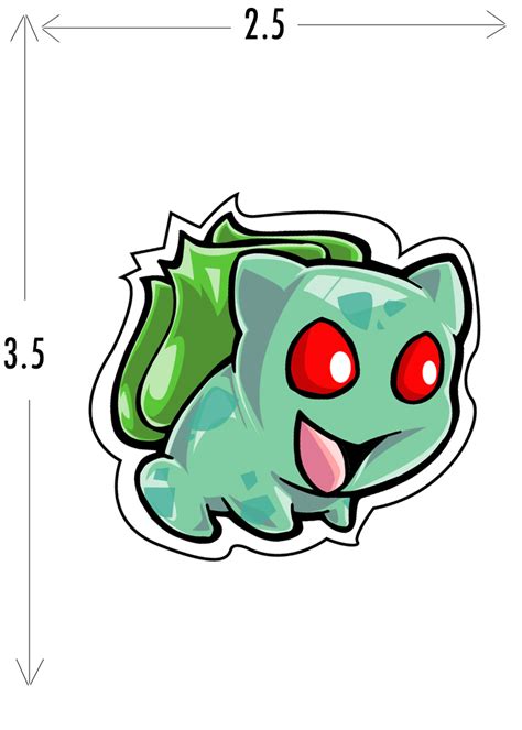 You can get free stickers by stopping at any store location. Bulbasaur Sticker · BunLeungArt · Online Store Powered by ...
