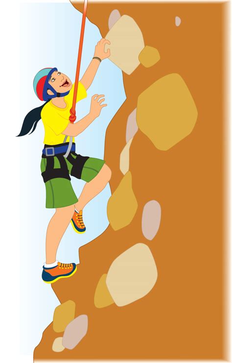 Boy Climbing Cliparts Fun And Active Illustrations For Kids