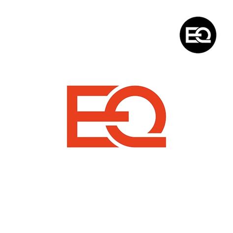 Premium Vector Letter Eq Monogram Logo Design