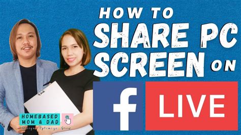 Once on the call, swipe up on the toolbar at the bottom (where you find the icons for hanging up or. HOW TO SHARE PC SCREEN ON FACEBOOK LIVE | FB GROUP, FB ...