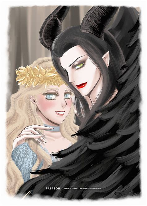 Maleficent And Aurora By Lorelei Lilyprincess On Deviantart