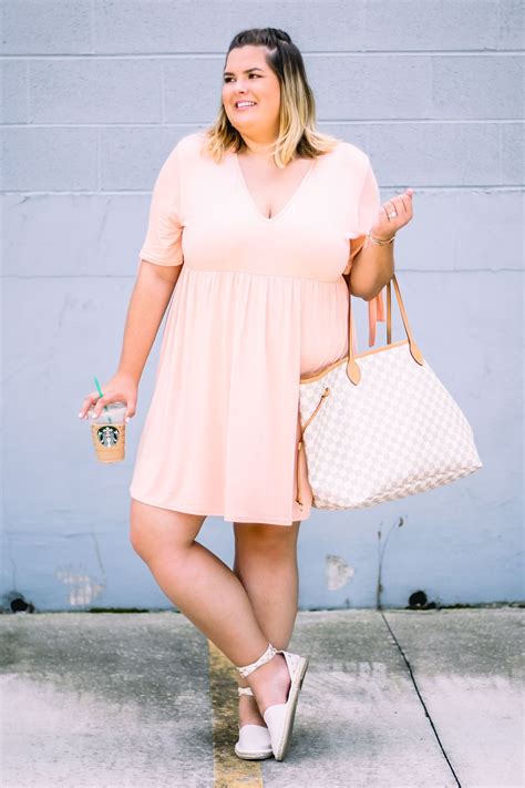 Just Peachy Stylish Sassy And Classy In 2021 Plus Size Fashion For