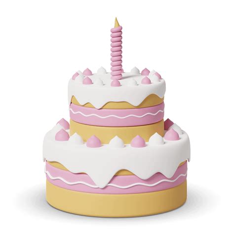 Birthday Cake 3d Model Download 3d Models In Fbx