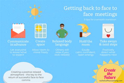 Your Guide To A Successful Return To Face To Face Meetings — Rachel