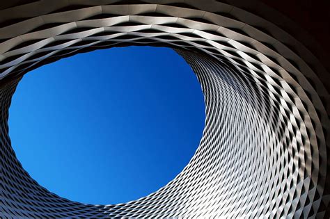 Free Photo Architecture Building Infrastructure Blue Sky Hole