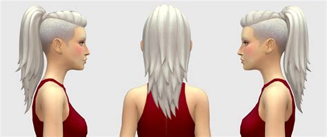 My Sims 4 Blog Ayden Hair Mashup For Females By Wms
