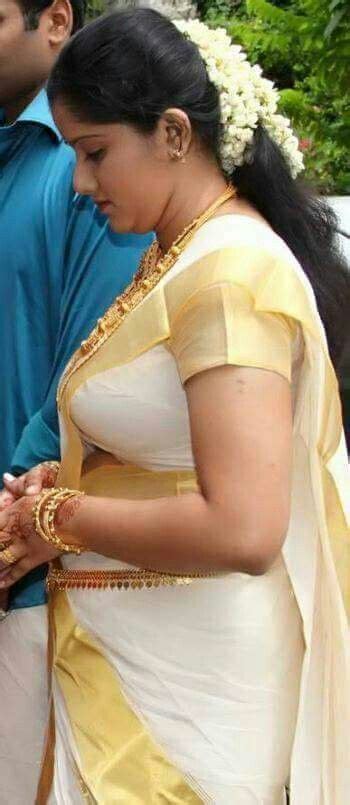 Hot Mallu Kerala Saree Side Most Beautiful Indian Actress South