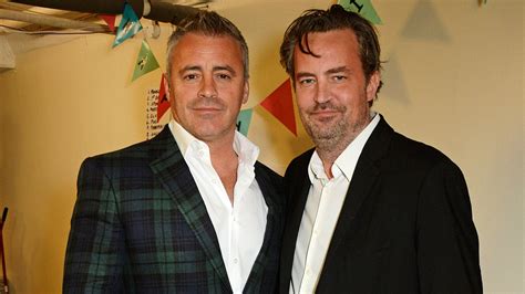 Matthew Perry And Matt Leblanc Have Friends Reunion At The End Of