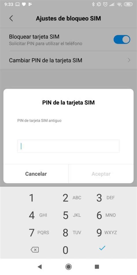 Cómo Cambiar El Código Pin De La Sim En Un Móvil Xiaomi