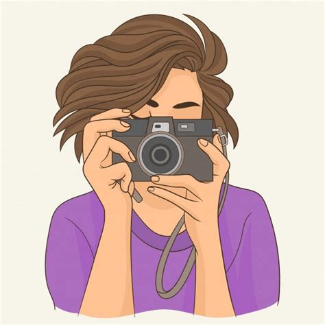 Freepik Graphic Resources For Everyone Girls With Cameras Camera