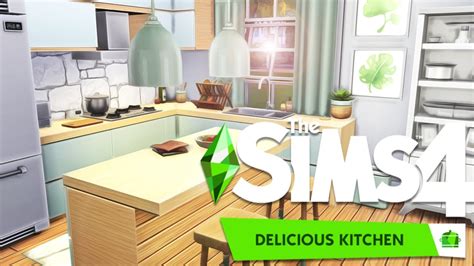 Delicious Kitchen Cc Pack Rooms The Sims 4 Speed Build Youtube