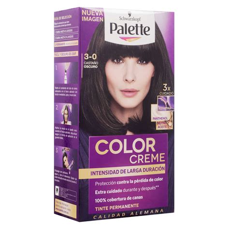 Comprar Tinte Palette Cc 30 Castano Oscuro 50gr Walmart El Salvador