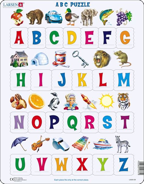 14 more pictures and word puzzles such. Lehrmittel Puzzle Puzzlespaß mit Buchstaben Format 36,5x28 ...
