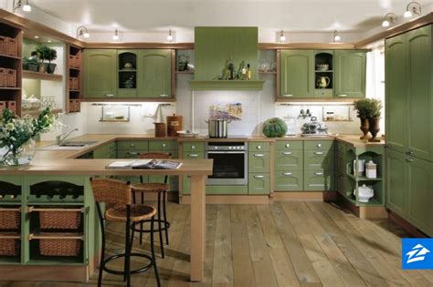 Cant Miss Fall Kitchen Trends Green Kitchen Interior Country