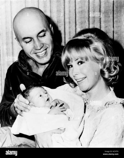 Barbara Eden Right And Her First Husband Actor Michael Ansara With