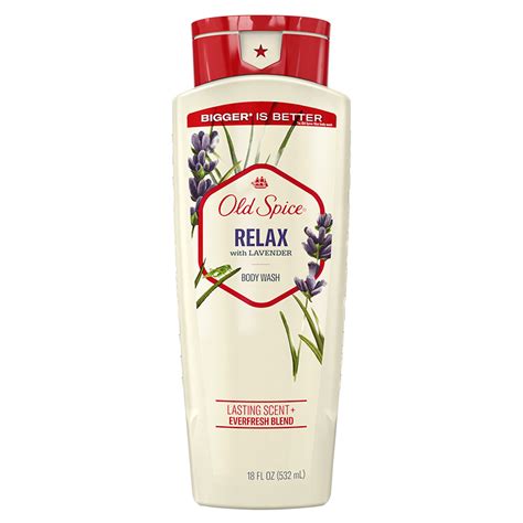 Relax With Lavender Body Wash Old Spice