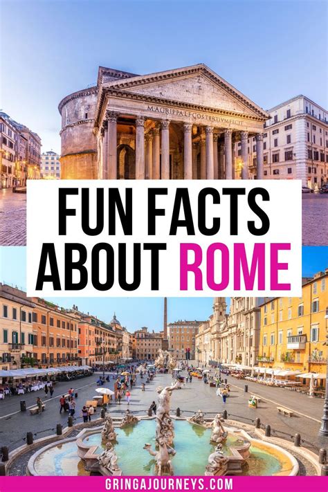 Discover These Fun Facts About Rome That You Probably Didnt Know