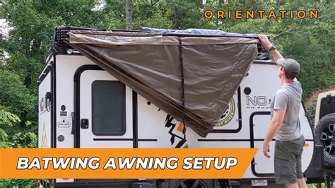 Batwing Awning Setup Detailed Step By Step Guide Featuring The Nobo