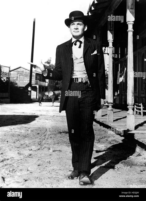 Bat Masterson Gene Barry 1958 1961 Stock Photo Alamy