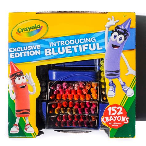 152 Crayola Bluetiful Crayons Exclusive Edition Jennys Crayon Collection