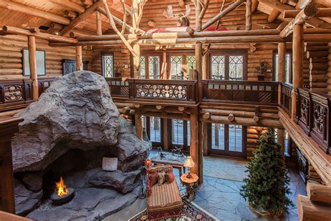 Luxury Log Cabin Living In Upstate New Yorkundefined