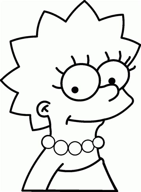 Lisa Simpson Para Colorir Desenho Dos Simpsons Desenhos Irados Para
