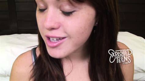 Petite Brunette Teen With A Shaved Cunt Stars In This Amateur Porn