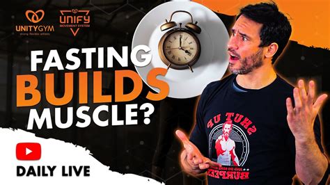 Free Training Does Intermittent Fasting Build Muscle Youtube