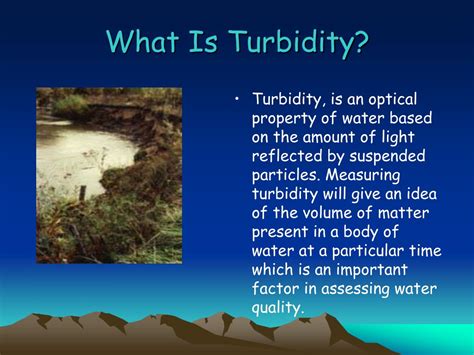 Ppt Turbidity Or Not Turbidity Powerpoint Presentation Free Download Id