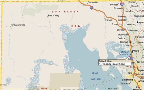 Willard Utah Map 2