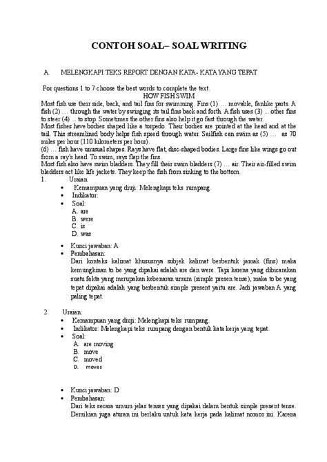0 ratings0% found this document useful (0 votes). Soal Ujian Pt Gistex - Contoh Soal Compact Dan Jawabannya ...