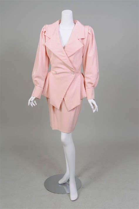 Pale Pink Silk Moire Belies The Sexy Attributes Of This Haute Couture