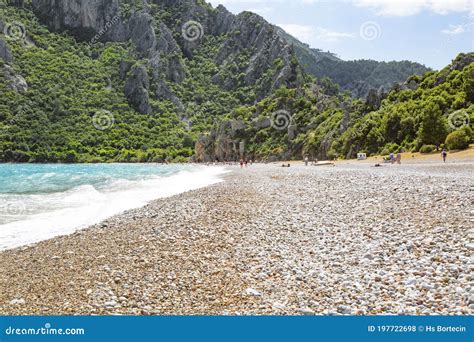 The Spectacular Landscape Of Cirali Beach Olympos Antalya Editorial