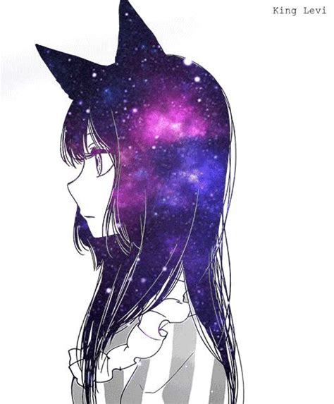 18 Best Anime Galaxy Images On Pinterest Galaxy Anime Anime Art And