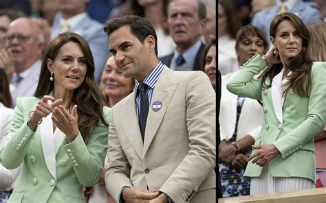 Wimbledon Kate Middleton Sugli Spalti Con Roger Federer Sky Tg24