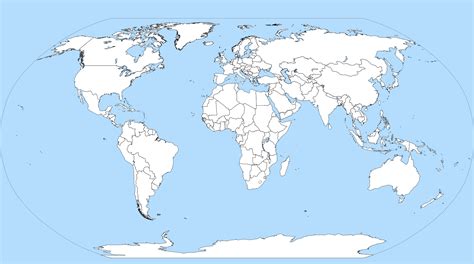 World Map Without Names World Political Map World Map Printable