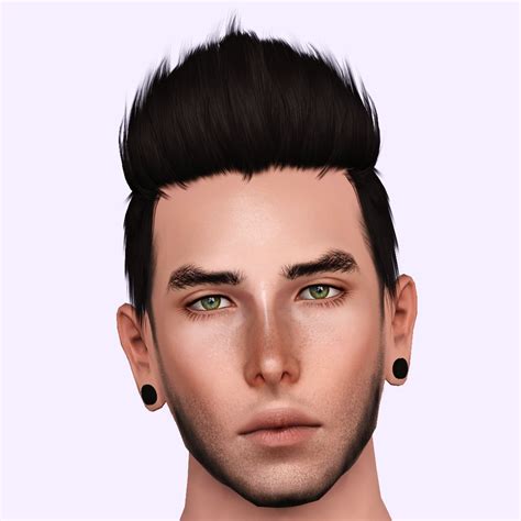 Pixelore Sims Mens Hairstyles Sims 3