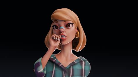 girl sculpt finished projects blender artists community