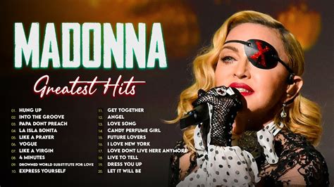 Madonna Greatest Hits Full Album💖the Best Of Madonna Youtube