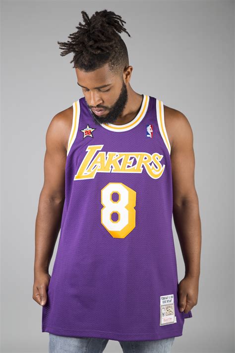 Los Angeles Lakers Nba Authentic Jersey Purple Mens Stateside Sports